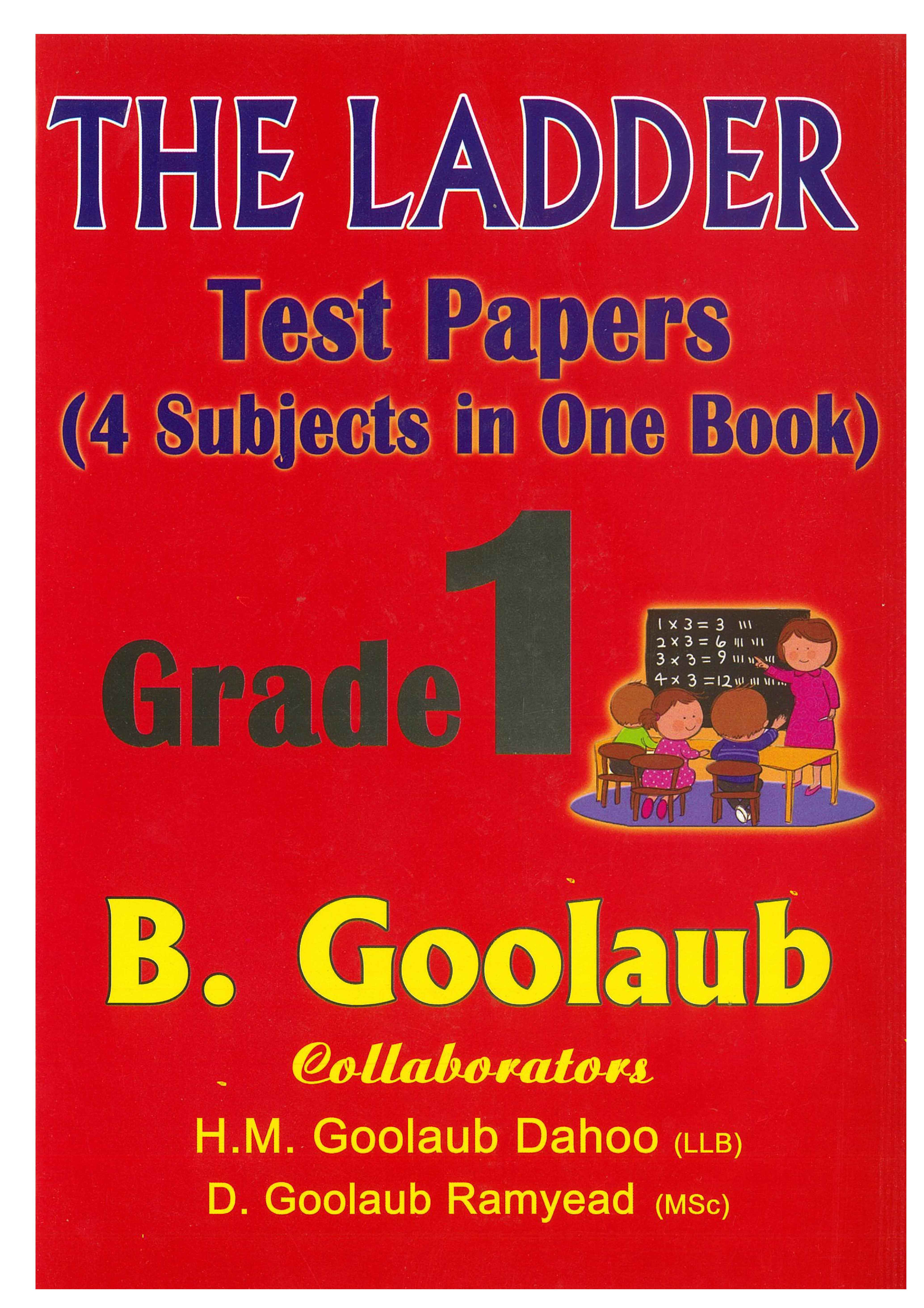 LADDER G1 TEST PAPERS (4 IN 1) - GOOLAUB